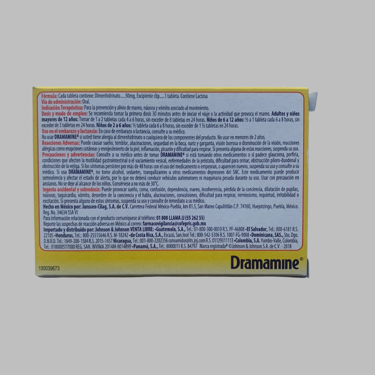 Dramamine (Dimenhydrinate) 24 tablets 50mg