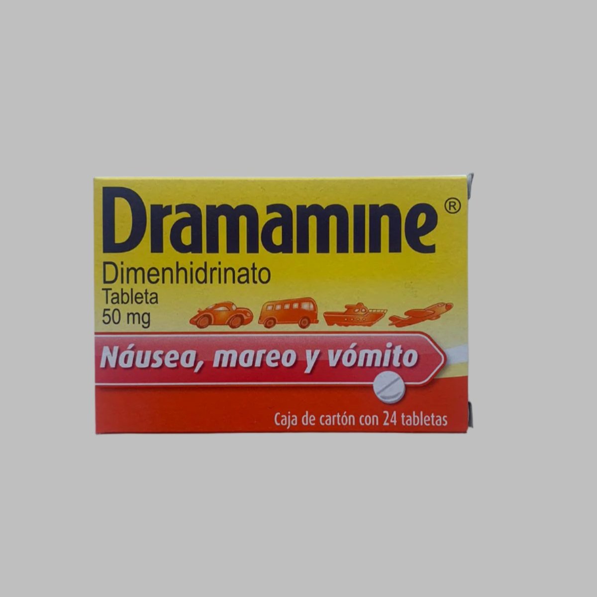 Dramamine (Dimenhydrinate) 24 tablets 50mg