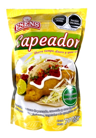 ESENS Baja Taco Batter Mix Shrimp/Fish Capeador Tacos Pescado/Camaron 700gr/1.6lbs