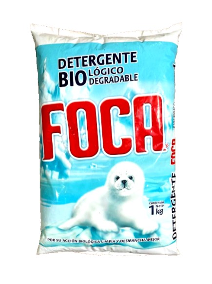 Authentic Mexican FOCA Detergent Biodegradable 1kg/ 2.2lbs