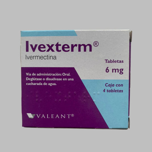 Ivexterm 4 (Ivermectin) 6mg