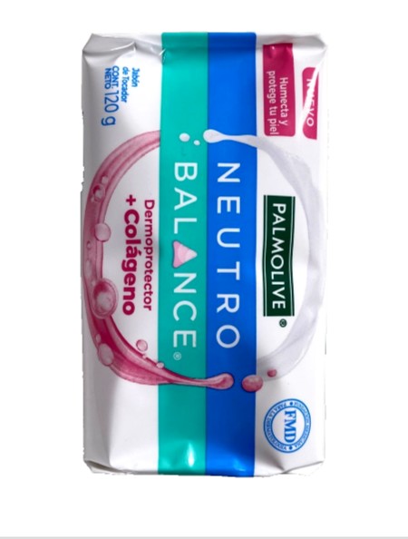Palmolive Neutro Balance + Colágeno Dermolimpiador 120g/4.2oz