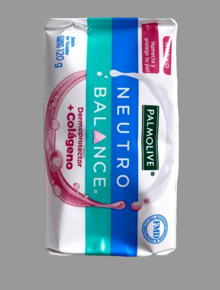 Palmolive Neutro soap bar with visible branding on a white background