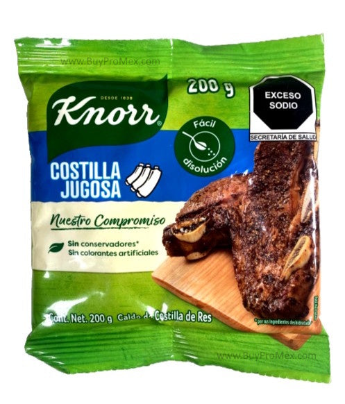 2Pk-Knorr Costilla Jugosa / Rib Meat Seasoning 200g/7.05oz