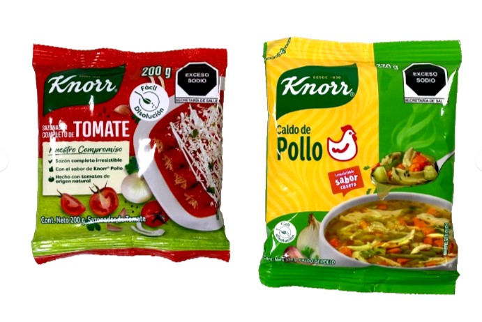 Knorr Mexican Seasoning 2-Pack Bundle — Sazonador de Tomate 200g + Caldo de Pollo 330g