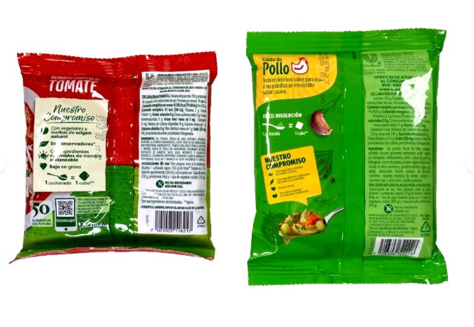 Knorr Mexican Seasoning 2-Pack Bundle — Sazonador de Tomate 200g + Caldo de Pollo 330g