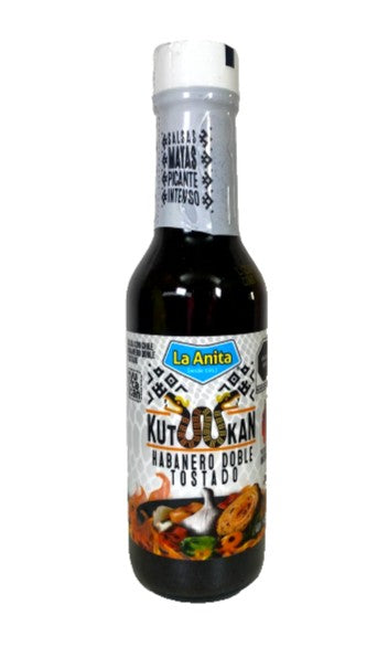 5-Pk Salsa La Anita KUT-KAN Habanero Doble Tostado 150ml/5.07oz