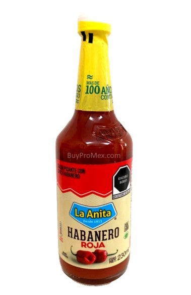 2Pk-La Anita Habanero Roja 230ml 7.7oz