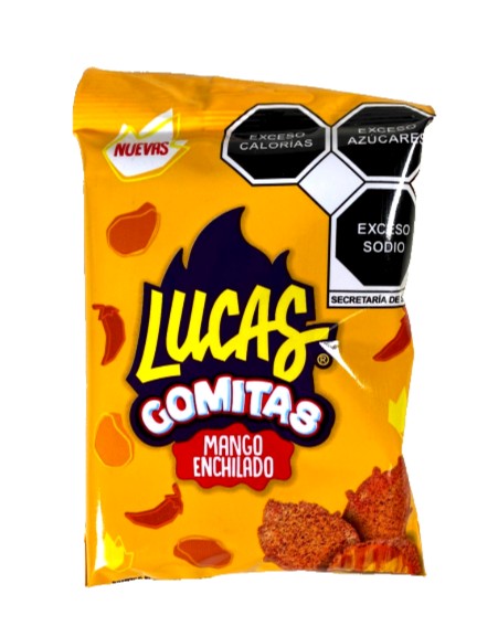 6Pk-Lucas Gomitas Mango Enchilado 40g/1.41Oz