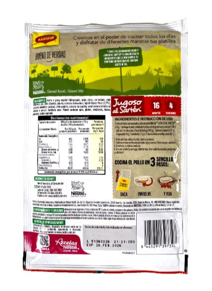 NEW! 4-Pk Maggi Jugoso al Sarten C/Tajin 24g