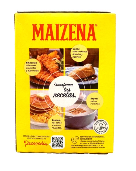 2-Pk Maizena Corn Starch / Fécula de Maiz Original 160gr / 5.64oz