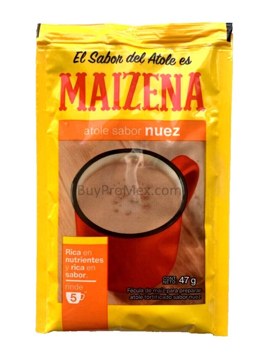 6-Pk Maizena Walnut flavored corn beverage/ Maizena nuez 47gr/1.6oz ...