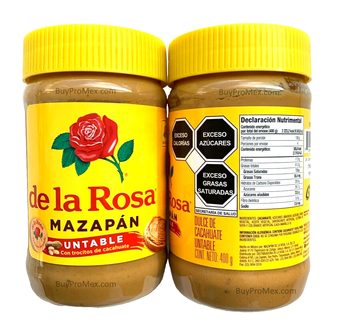 2-Pk De La Rosa Mazapan Spread/ Mazapan Untable 400g/14.10oz – BuyPromex