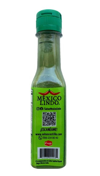 2-Pack Mexico Lindo Salsa Habanera Verde 150ml/5oz