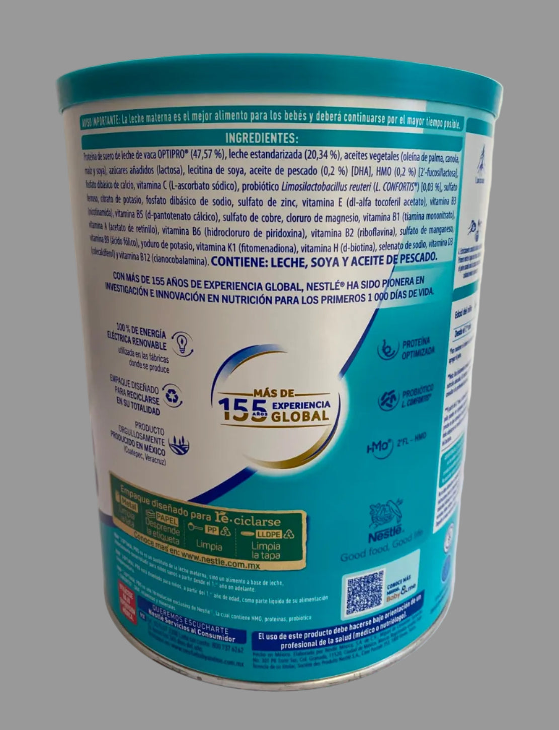 NESTLE NAN OPTIMAL PRO 3 Baby Formula w/probiotics & iron 1yr &up 1.5kg/52.91oz