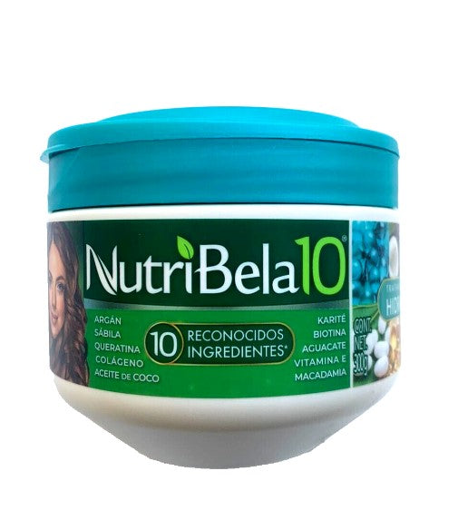 NutriBela10 Tratamiento Capilar Hidratacion 300g