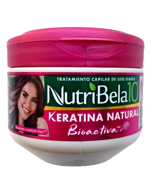 NutriBela10 Tratamiento Capilar Keratina Natural  300g