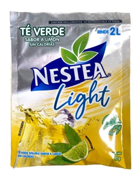 8-Pk Nestea Light Green Tea Lemon Flavor Mix 17gr/.59oz