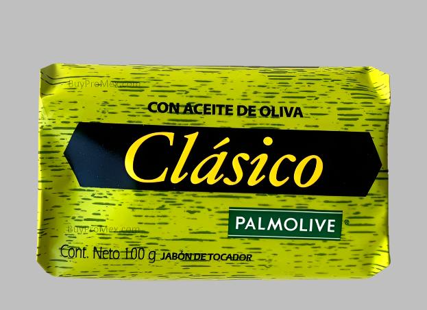 2Pk Palmolive Clasico Moisturizing Bar Soap w/Olive Oil 100g/3.5oz