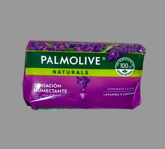 2Pk-Palmolive Naturals Bar Soap Lavender & Cream 120g — Moisturizing, 100% Natural Origin Ingredients