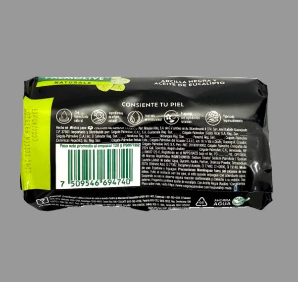 Palmolive Naturals Purifying Soap w/Black Clay & Eucalyptus Oil 120g/4.23oz