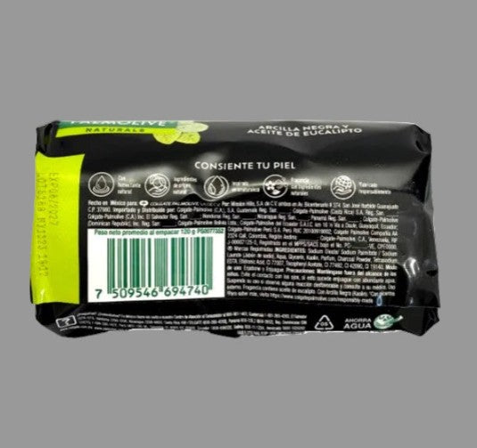 4-Pk Palmolive Naturals Purifying Soap w/Black Clay & Eucalyptus Oil 120g/4.23oz