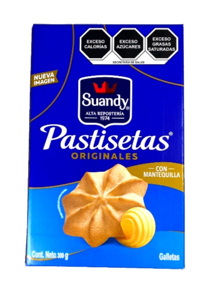 Pastisetas Suandy Originales Butter Cookies 300g/10.58oz