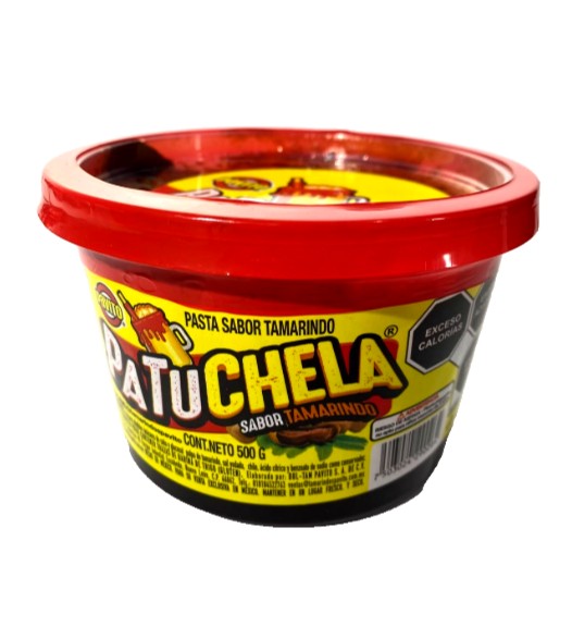 Pavito PaTuChela Tamarind Paste 500g Michelada Beer Rim Sabor Tamarindo Mexico