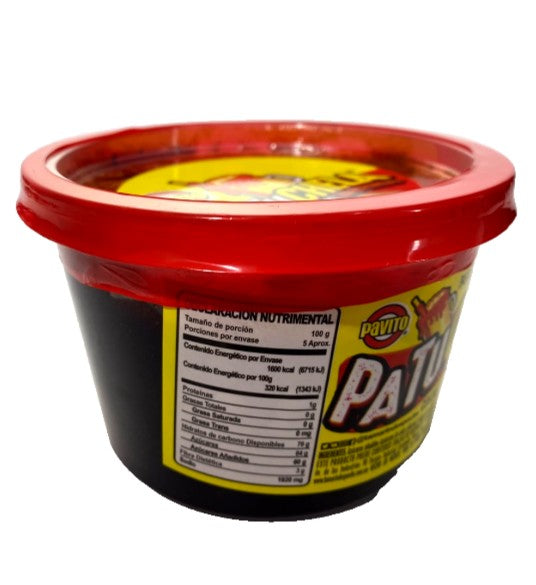 Pavito PaTuChela Tamarind Paste 500g Michelada Beer Rim Sabor Tamarindo Mexico