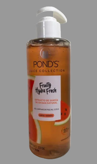 Ponds Fruity Hydra Fresh facial wash bottle on a white background