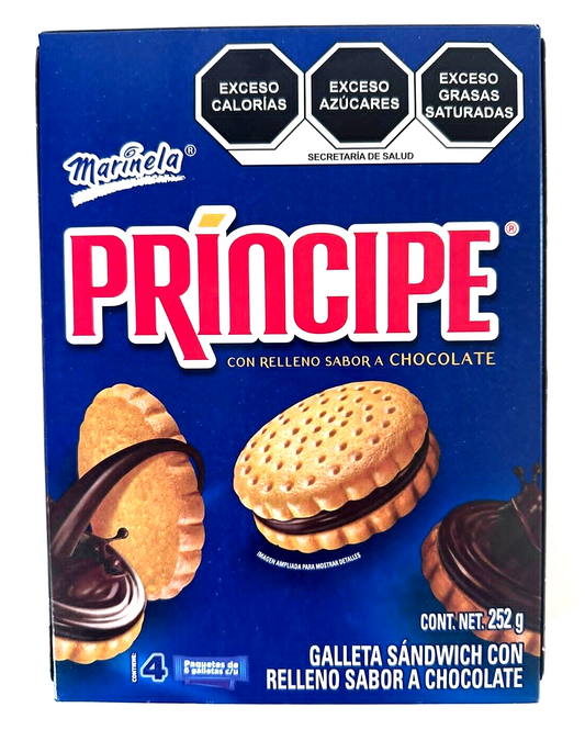 4-Pk Marinela Principe Chocolate Cookies 2525g / 8.8oz