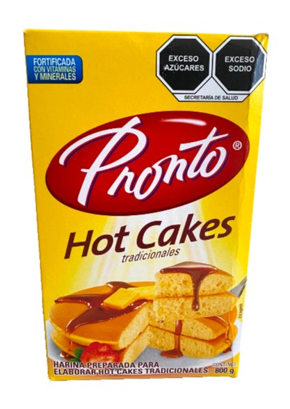 Pronto Pancake Mix – Hot Cakes Tradicionales, Hecho en México (800g / 28.21 oz)
