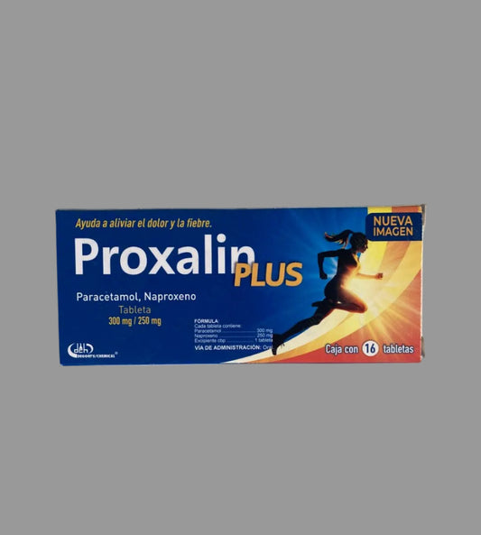 Proxalin Plus Acetaminophen, Naproxen tablets 16pc 300mg/150mg