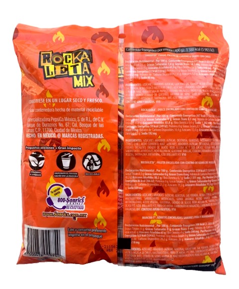 Rockaleta MIX Dulces Surtidos 400g/14.10oz