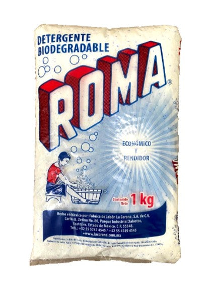 Authentic Mexican ROMA Detergent 1kg/2.2lbs