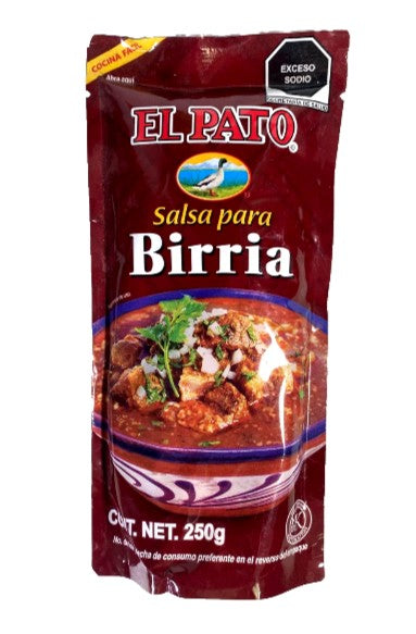 6-Pack Salsa El Pato Salsa para Birria 250g/8.81oz ea