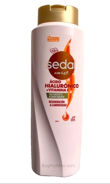 SEDAL Care Plus Hyaluronic Acid, Vitamin C Conditioner 620ml/21oz