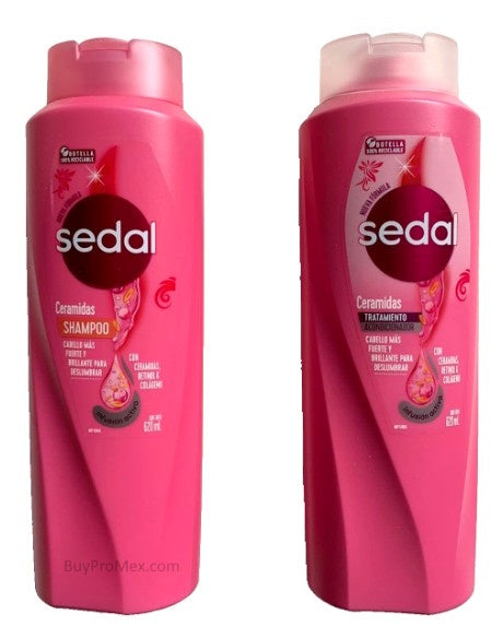 2-PK SEDAL Ceramides & Retinol Shampoo & Conditioner 620ml/21oz