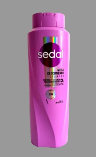 Sedal Mega Crecimiento Shampoo 580ml/19.61oz