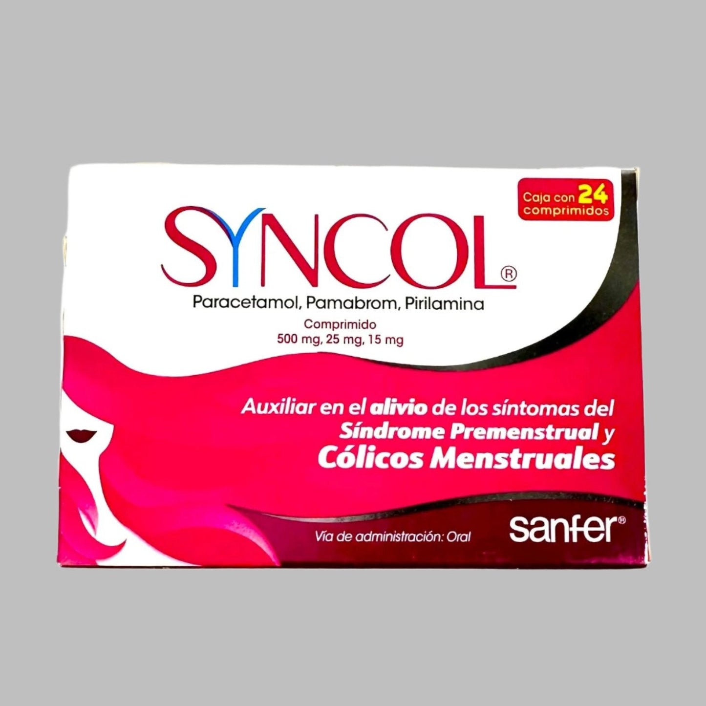 Sanfer Anti-Menstrual Cramps 24 Tablets