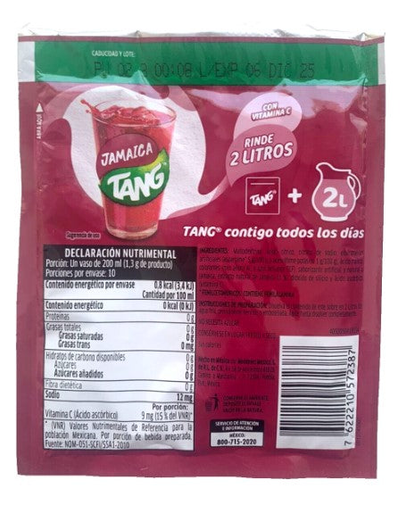 12-Pk TANG Jamaica Flavored Powdered drink mix 13g/.45oz