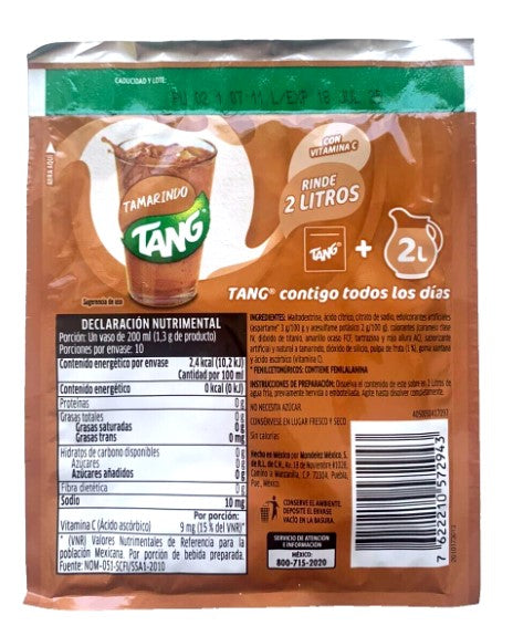 12-Pk TANG Tamarind Flavored Drink Powder Mix 13g/.4oz