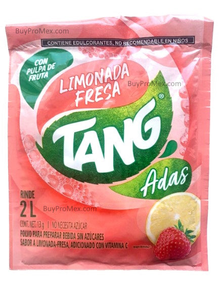 12-Pk TANG Strawberry Lemonade Flavored Powdered Drink Mix 13g/.45oz