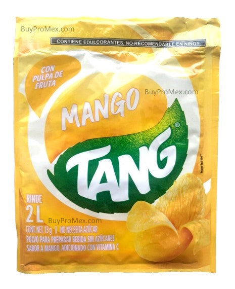 12-Pk TANG Mango Flavored Powdered Drink Mix 13g/.45oz