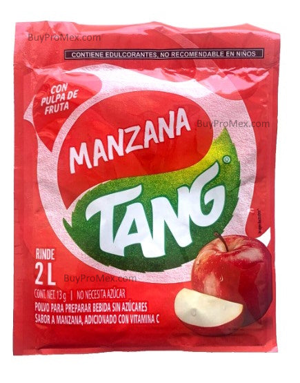 12-Pk TANG Apple Flavored Powdered Drink Mix 13g/.45oz