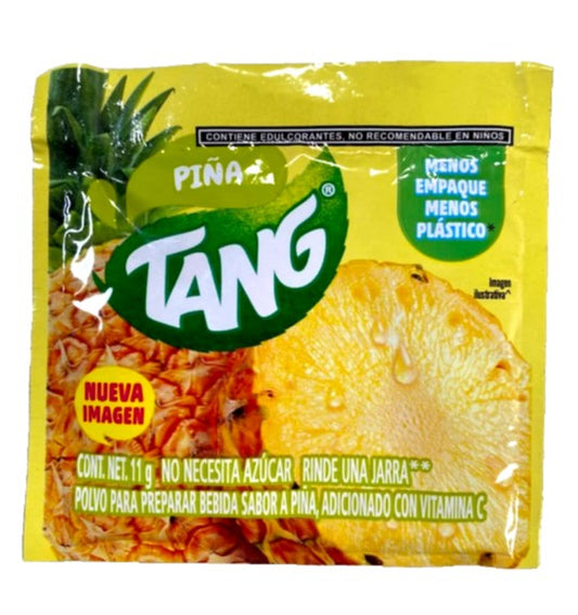 12-Pk Tang Piña Pineapple Drink Mix — 11g Packet | Imported from Mexico