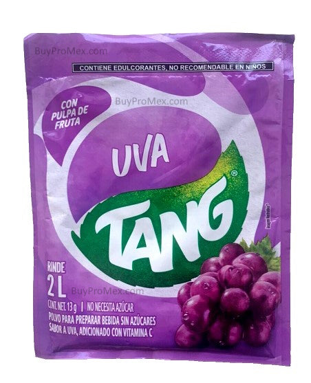 12-Pk TANG Grape Flavored Powdered drink mix 13g/.45oz