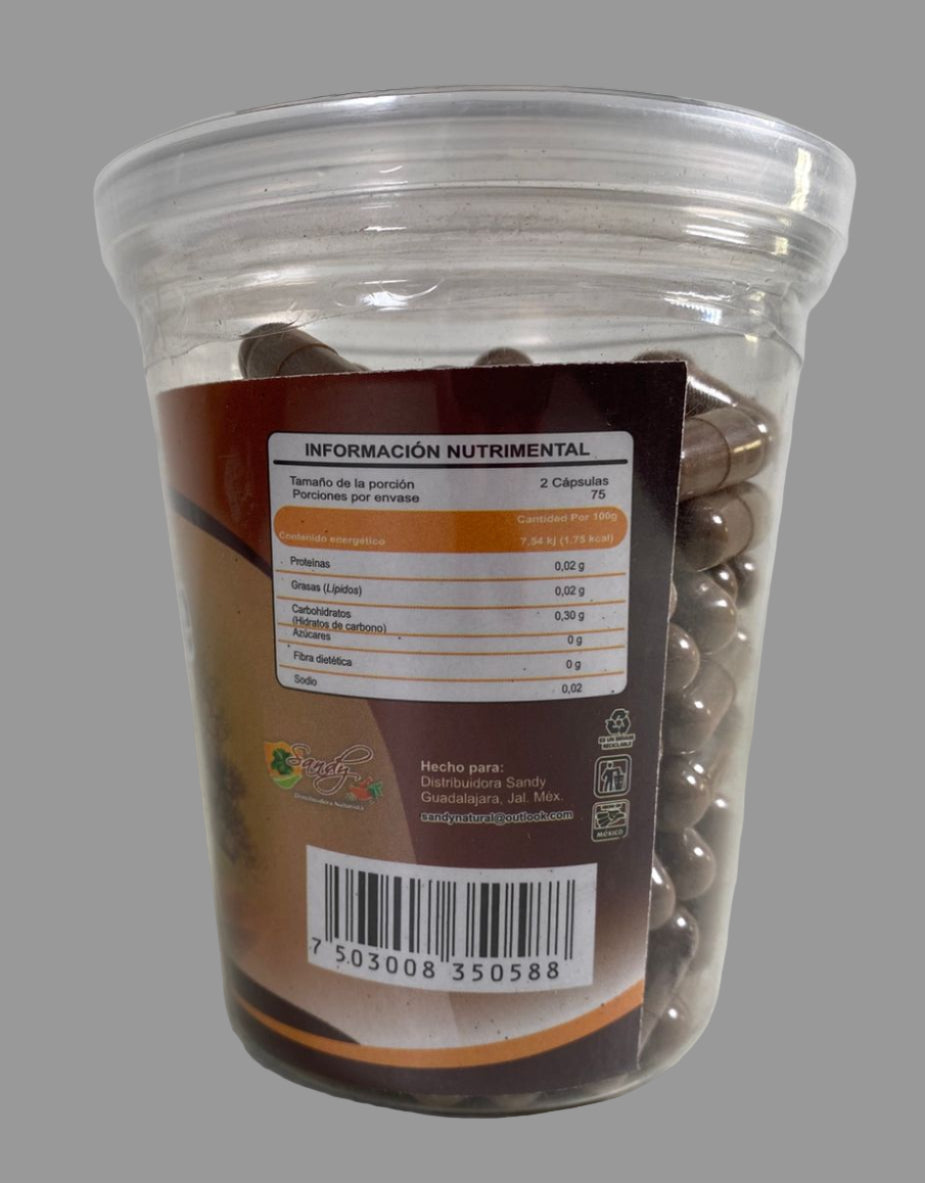 Sandy Tepezcohuite Nutritional Supplement 150 capsules of 500mg