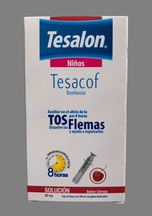 Tesalon Niños Tesacof (Cherry)  80mg