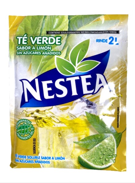 8-Pk Nestea Green Tea Lemon Flavor Mix 25gr/.88oz